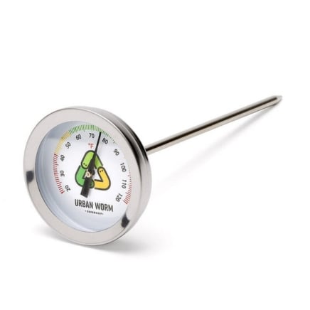 Urban Worm Thermometer - Perfect For The Garden & Worm Bin