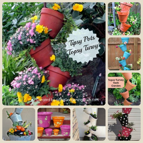 Tipsy pots and Topsy Turvy Planters