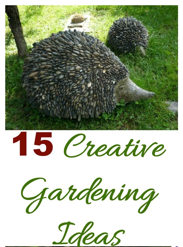 These 15 creative gardening ideas are a treasure trove of inspiration for your garden.